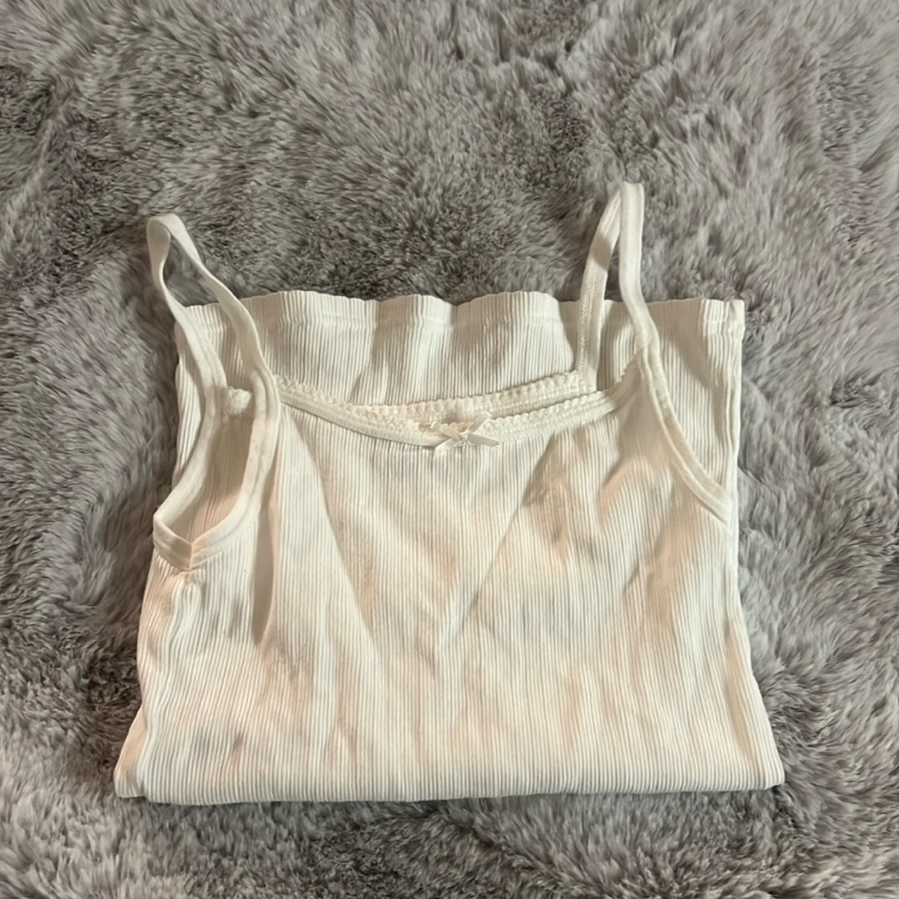 Brandy Melville full length square neck ribbed tank